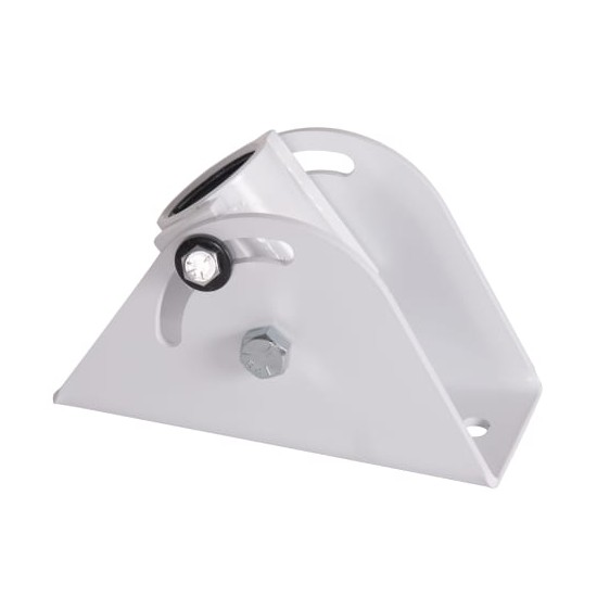 Angled Ceiling Plate in White