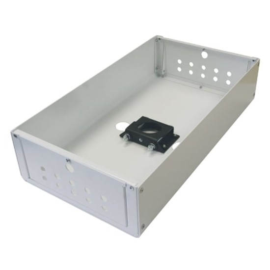 Column Storage Shelf, White