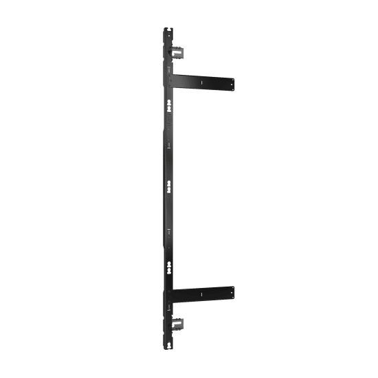 Left dvLED Wall Mount for Unilumin USLIM Series, 2,000 mm Tall