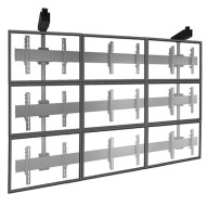 Fusion Micro-Adjustable Large Ceiling Mounted 3 x 3 Video Wall Solutions